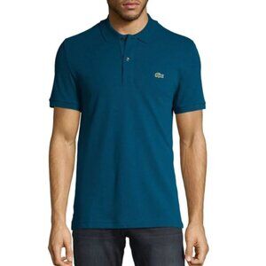 Lacoste Short Sleeve Ribbed Collar Polo Shirt